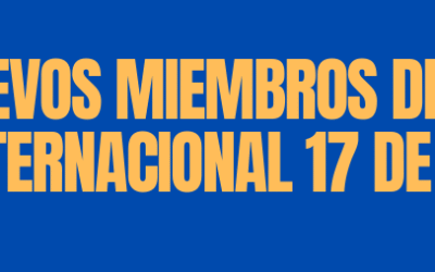 Nombramiento de seis nuevos miembros del Comité Internacional 17 de Octubre